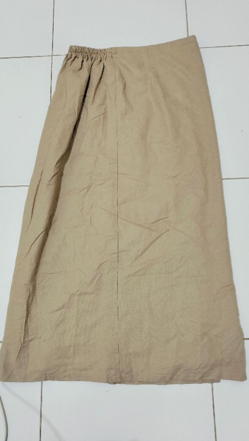 ROK SPAN LINEN JUMBO WANITA, foto 4