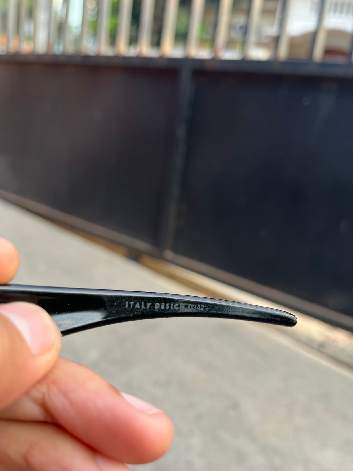 Vintage Y2K Sunglass Pria black, foto 6