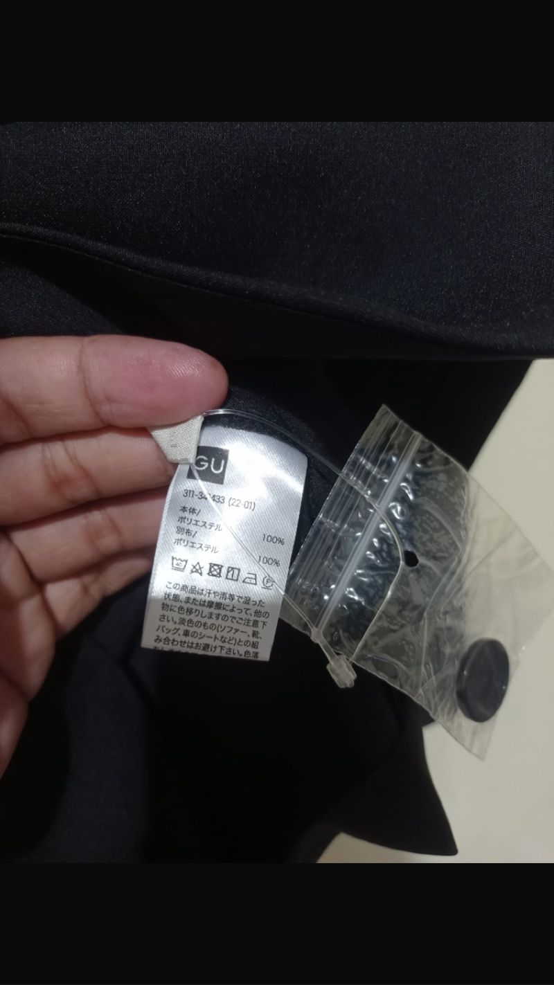 Jas hitam GU by Uniqlo, foto 2