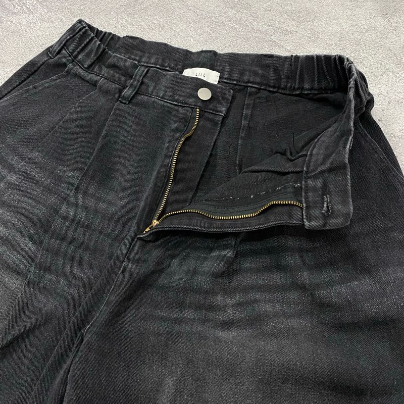 LILL Baggy Black washed jeans, foto 6