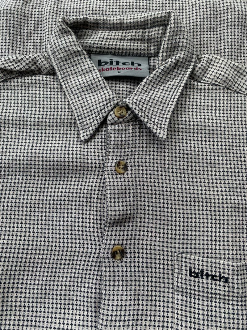 VINTAGE BITCH SKATEBOARD FLANEL, foto 4