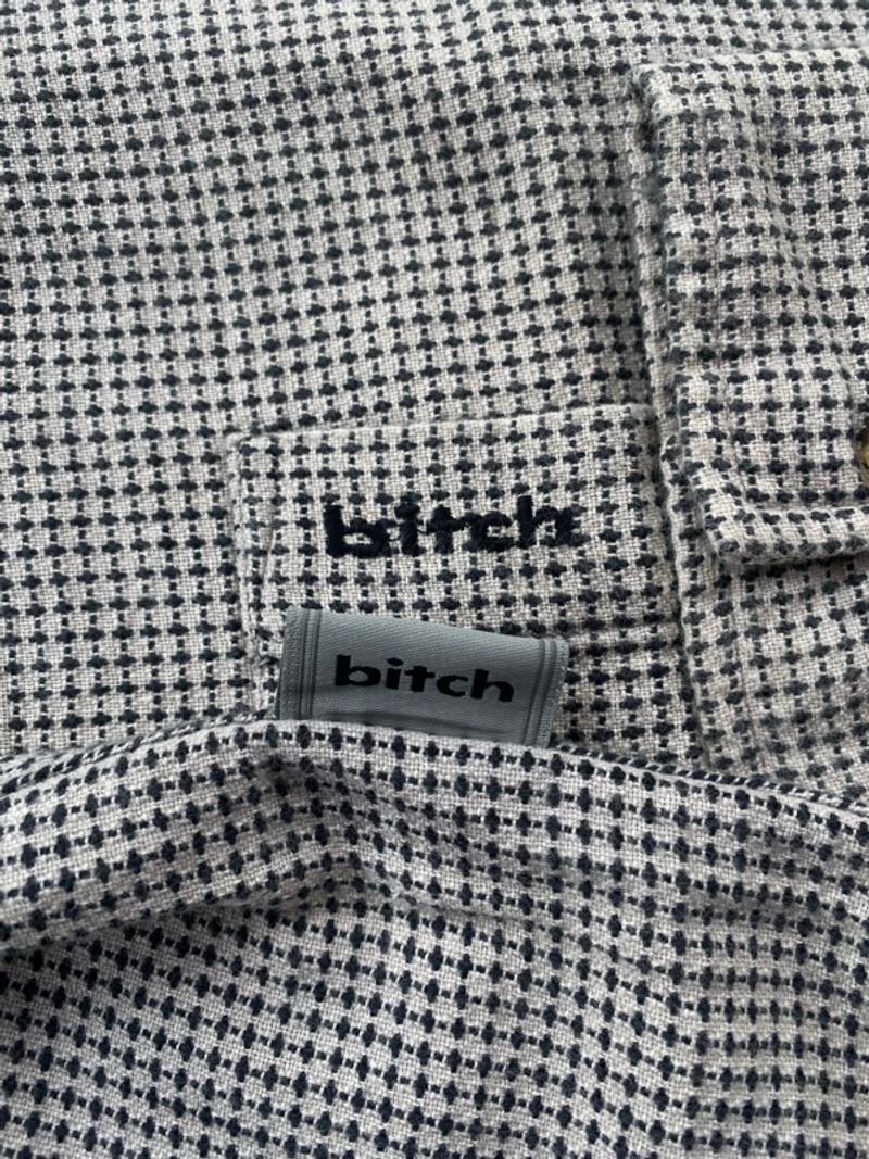 VINTAGE BITCH SKATEBOARD FLANEL, foto 3
