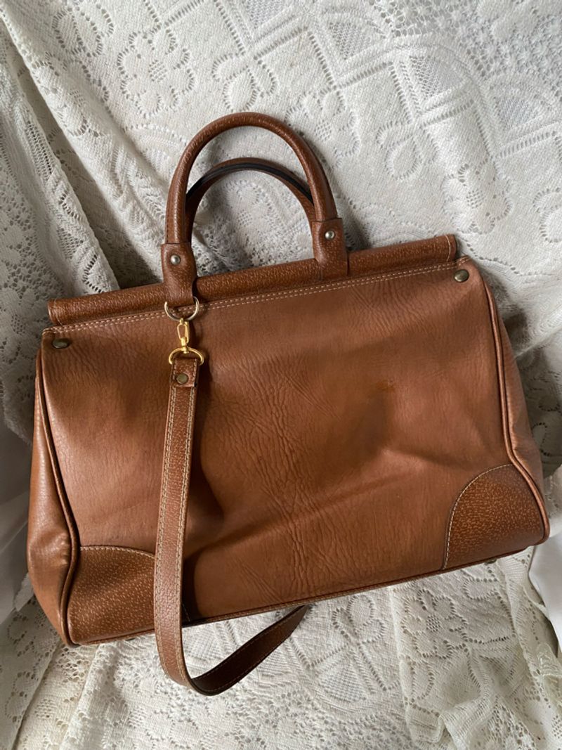 leather duffelbag, foto 2
