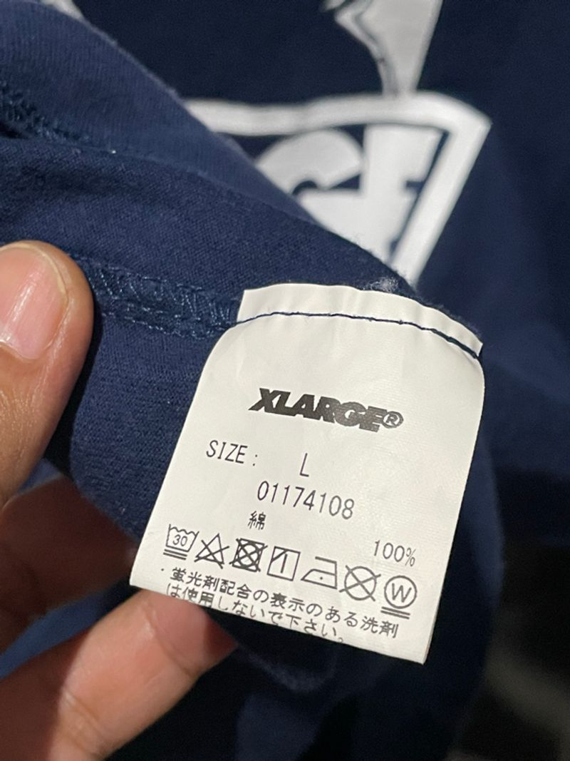 Xlarge big logo long sleeve preloved, foto 4