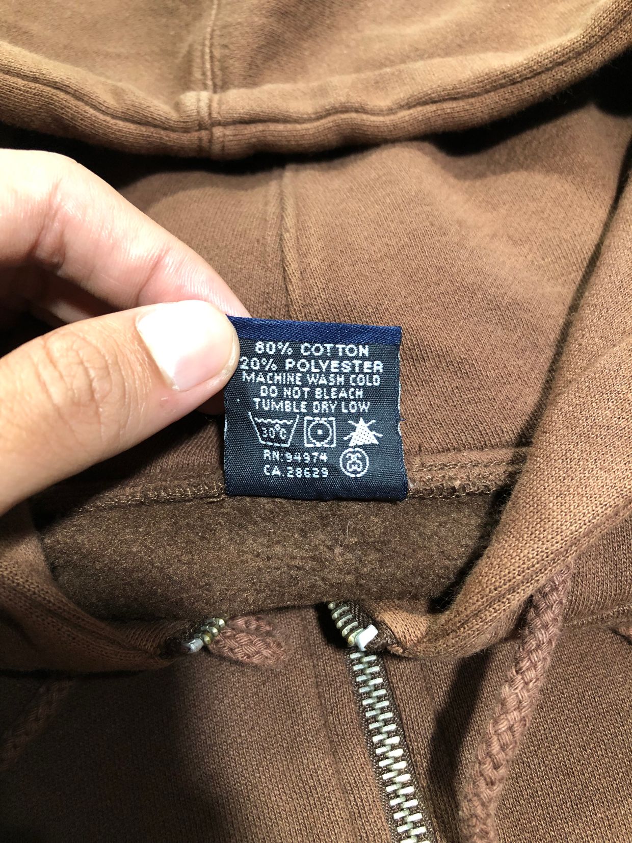 Stussy Track jacket Pria brown, foto 4