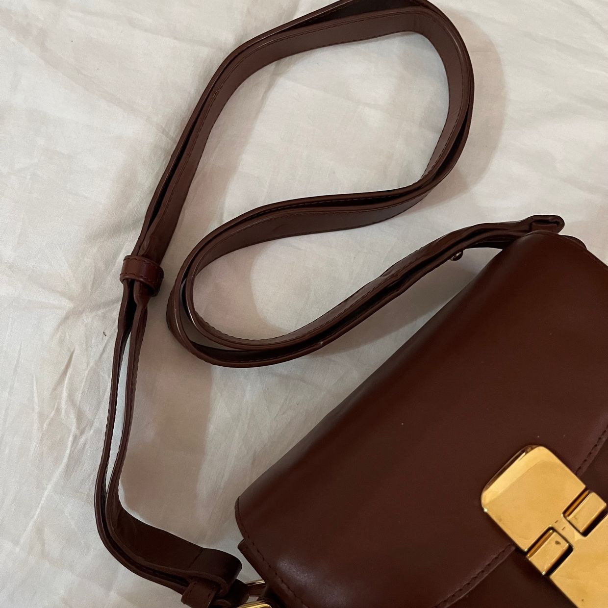 APC GRACE MINI LEATHER SHOULDER BAG/SLING BAG, foto 3
