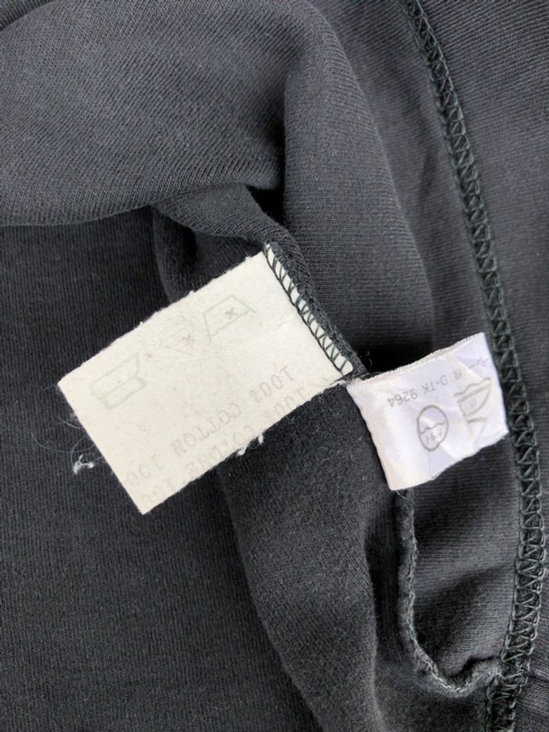 Vintage CELINE 90s Ringer Tee Embroidered logo, foto 6