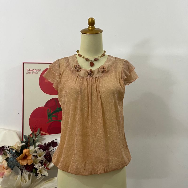 floral mesh top, foto 6