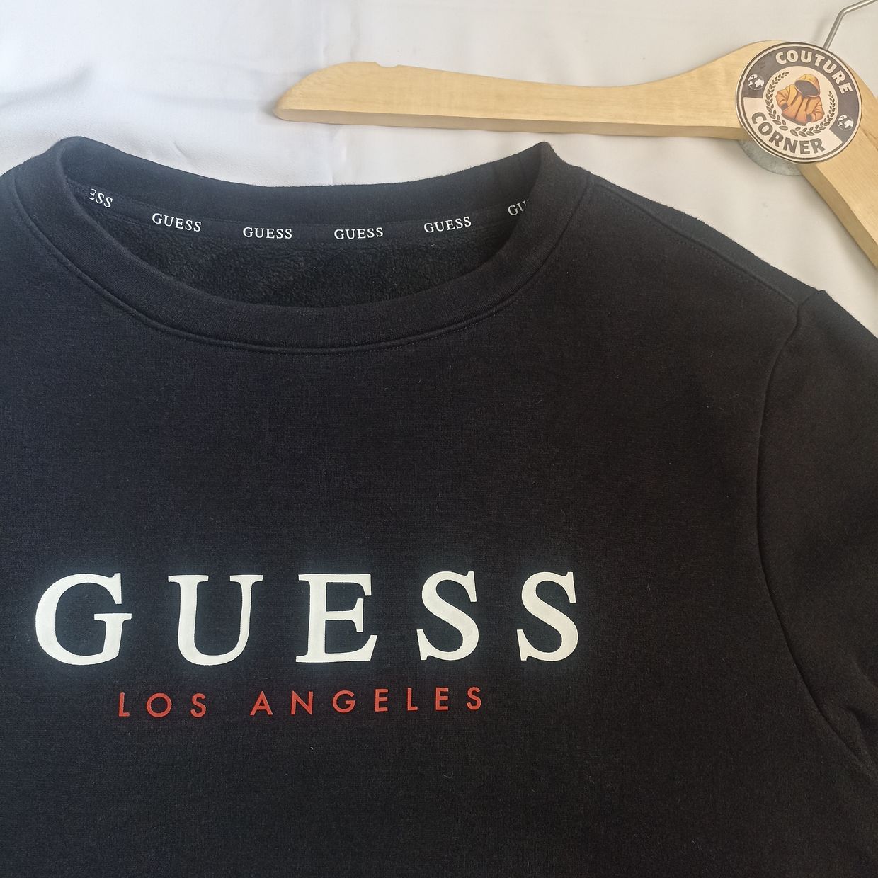Guess Casual Sweater Pria black, foto 2