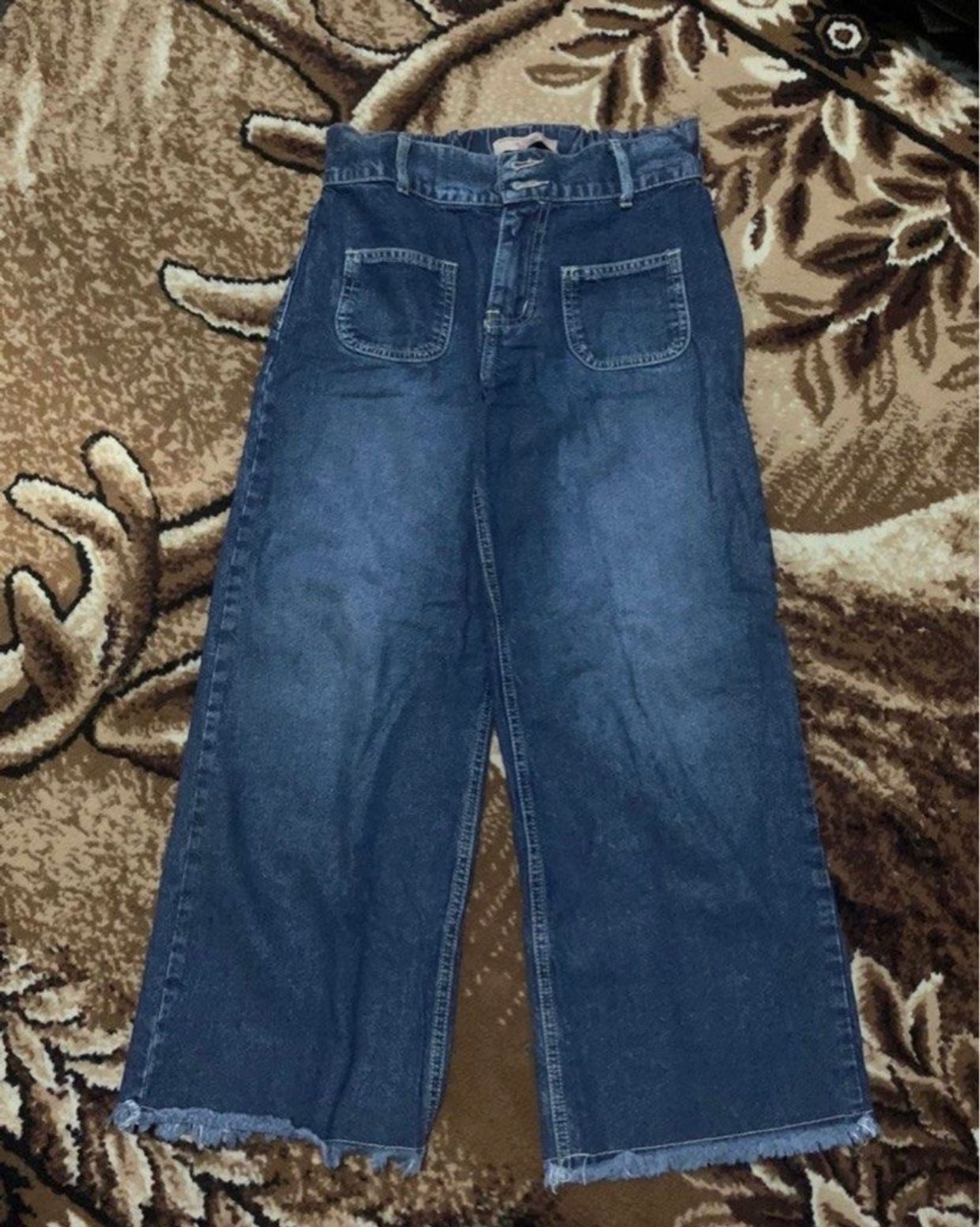 Vintage Wide leg jeans Wanita black