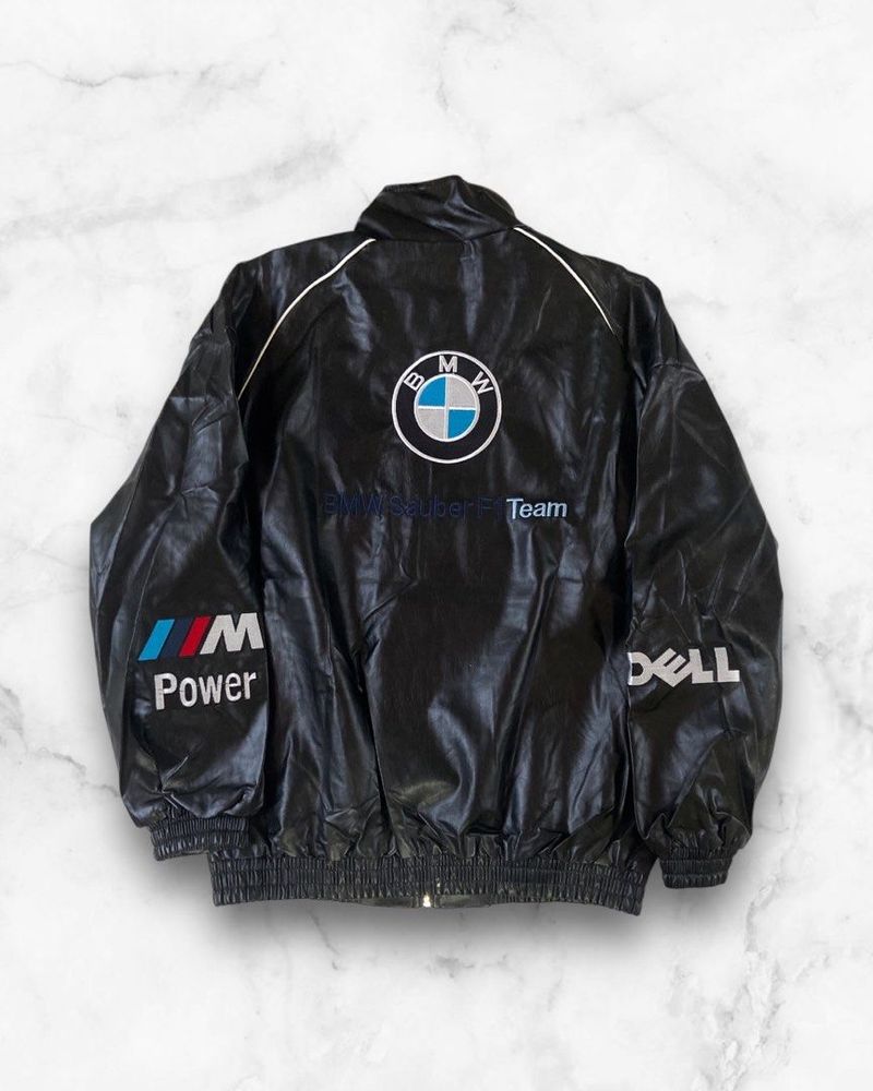 [SUPER RARE] New - BMW Leather Racing/Nascar Jacket, foto 4