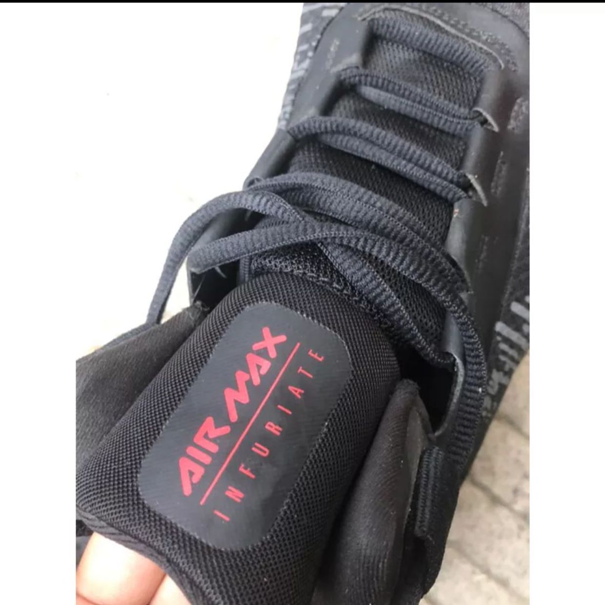 Nike Sneakers Pria red black, foto 2
