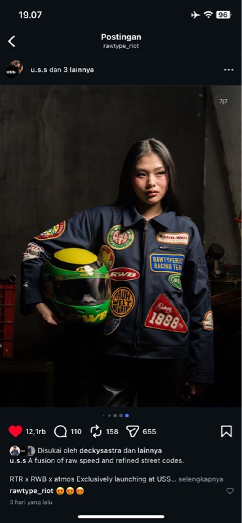 work jacket rawtyperiot rwb atmos, foto 2