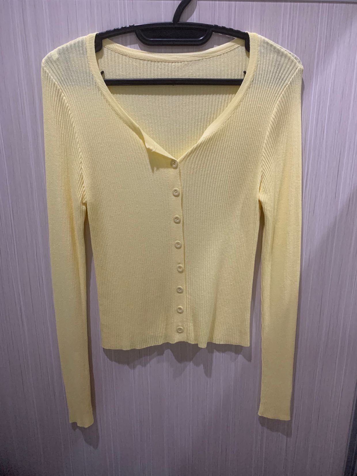 Casual Sweatshirt Wanita yellow