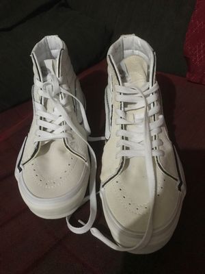 vans sk8-hi True white unisex