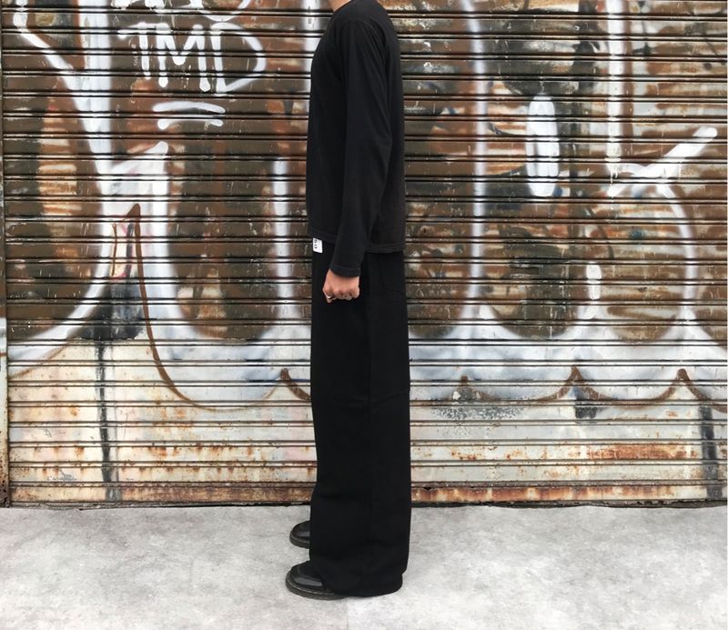 BAGGY JEANS BLACK - LA BASIC, foto 2