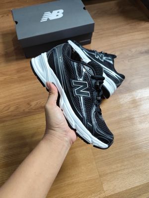 [Termurah] Sneakers - New Balance 740 Black Silver