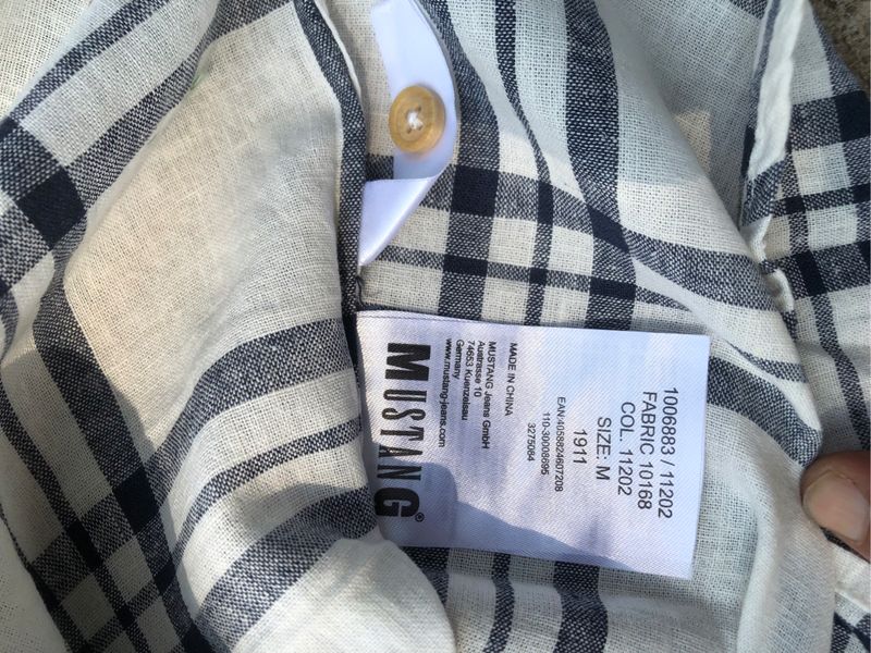 Mustang shirt button, foto 5