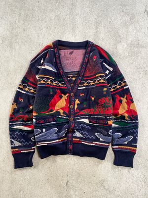 Retro Grandpha Groove Cardigan