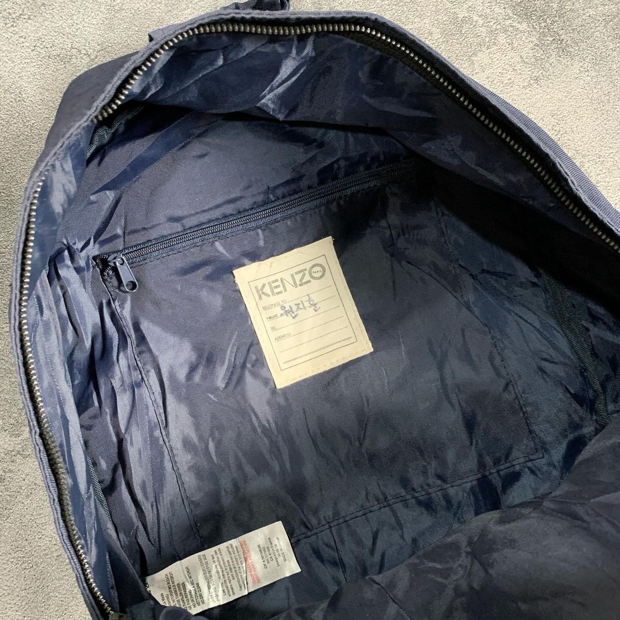 Kenzo Luxury Bag Pria navy, foto 6