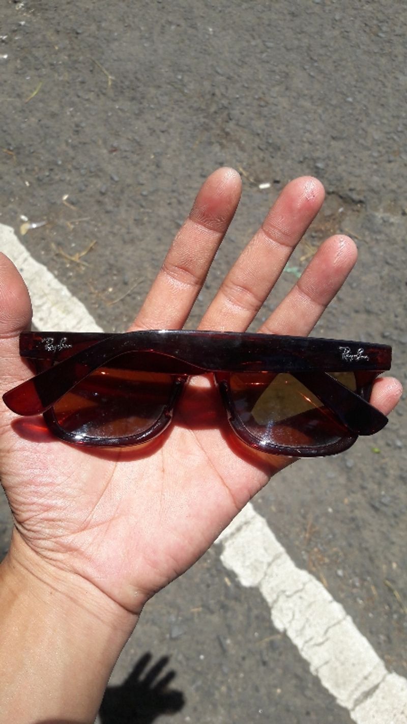 Kacamata Wayfarer RB Brown Glossy, foto 3