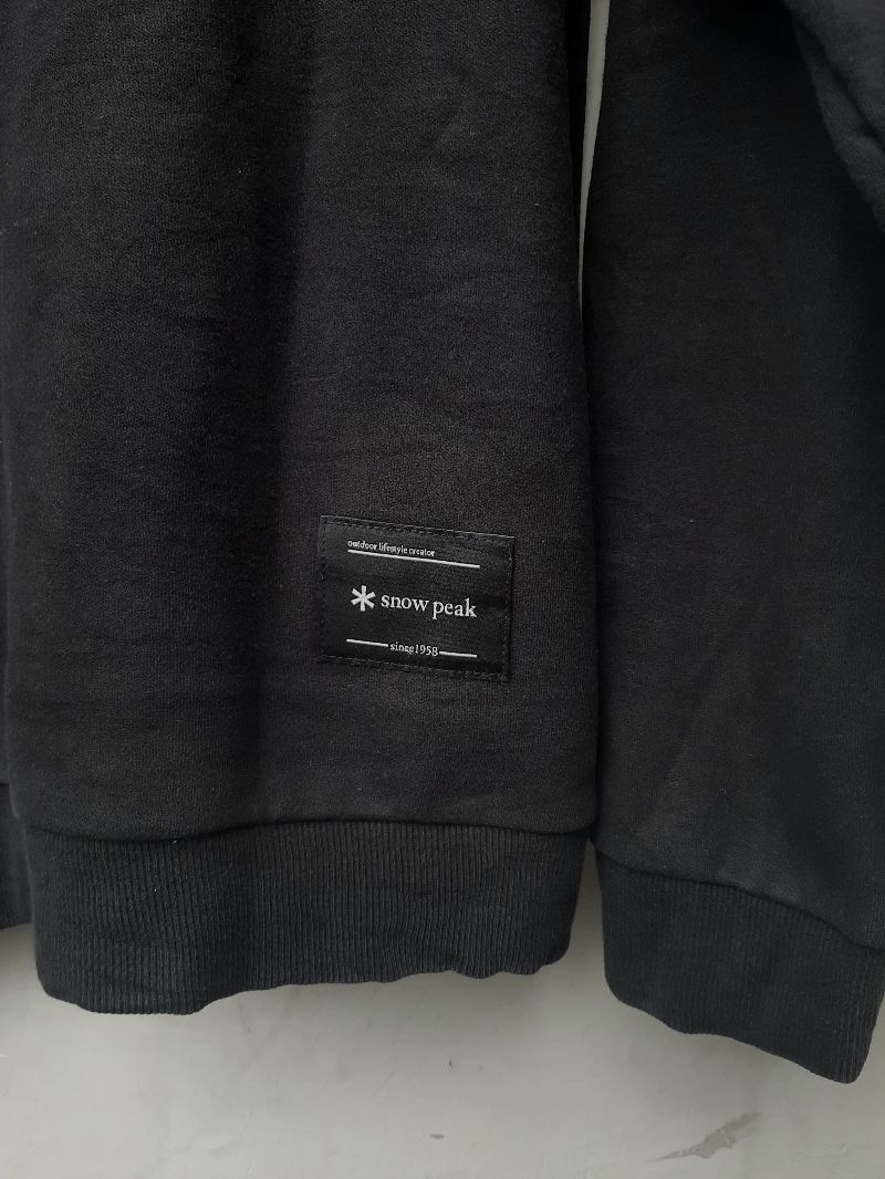 SNOW PEAK SWEATSHIRT BIG TOWEL LOGO, foto 4