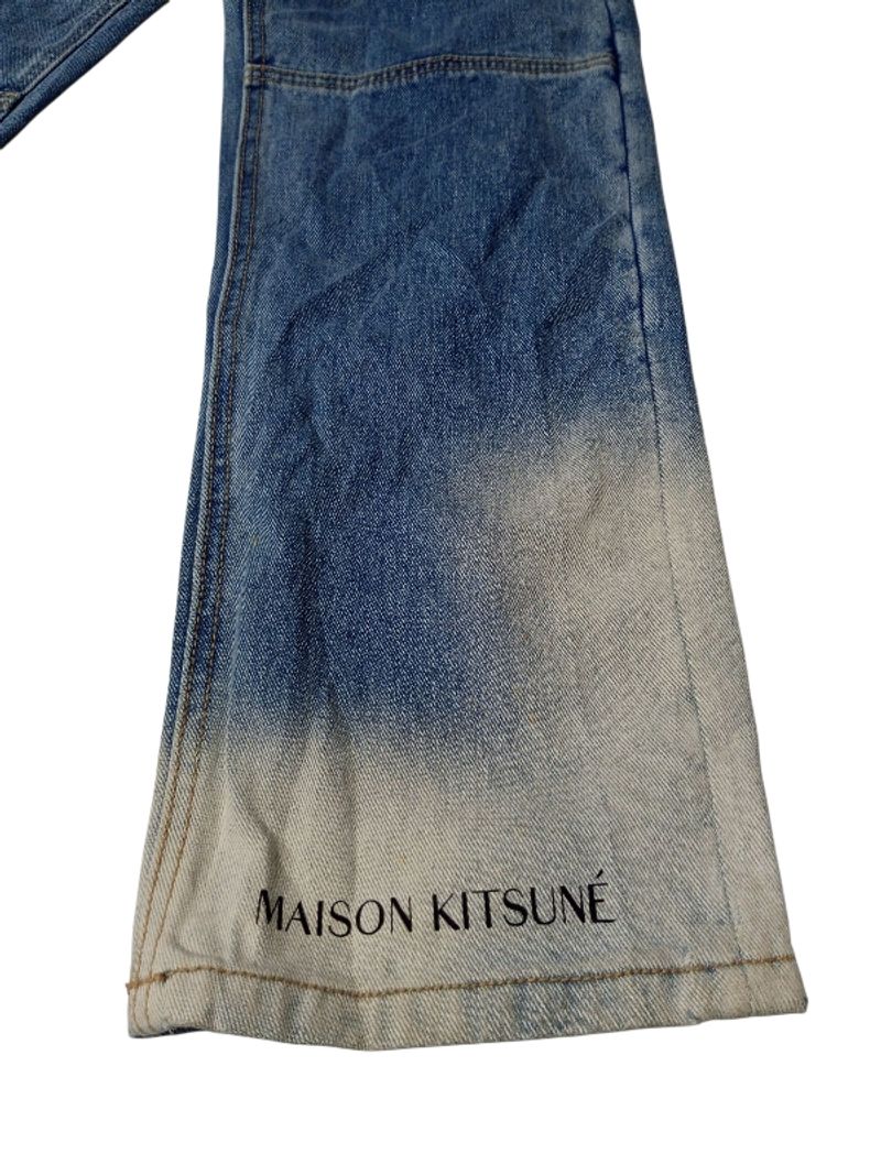 Ader error x maison kitsune jeans, foto 2
