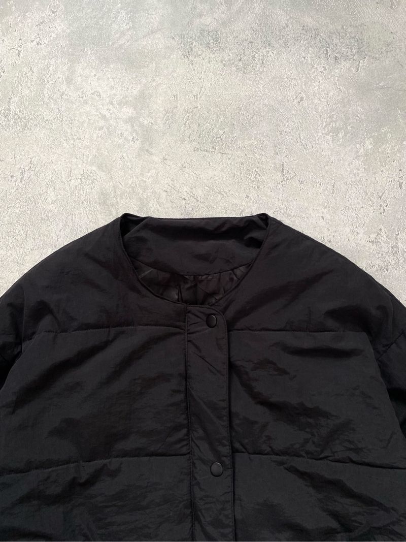 Streetwear Gorpcore Puffer jacket Pria black, foto 3