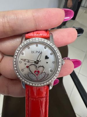 Jam bonia merah bnb10106