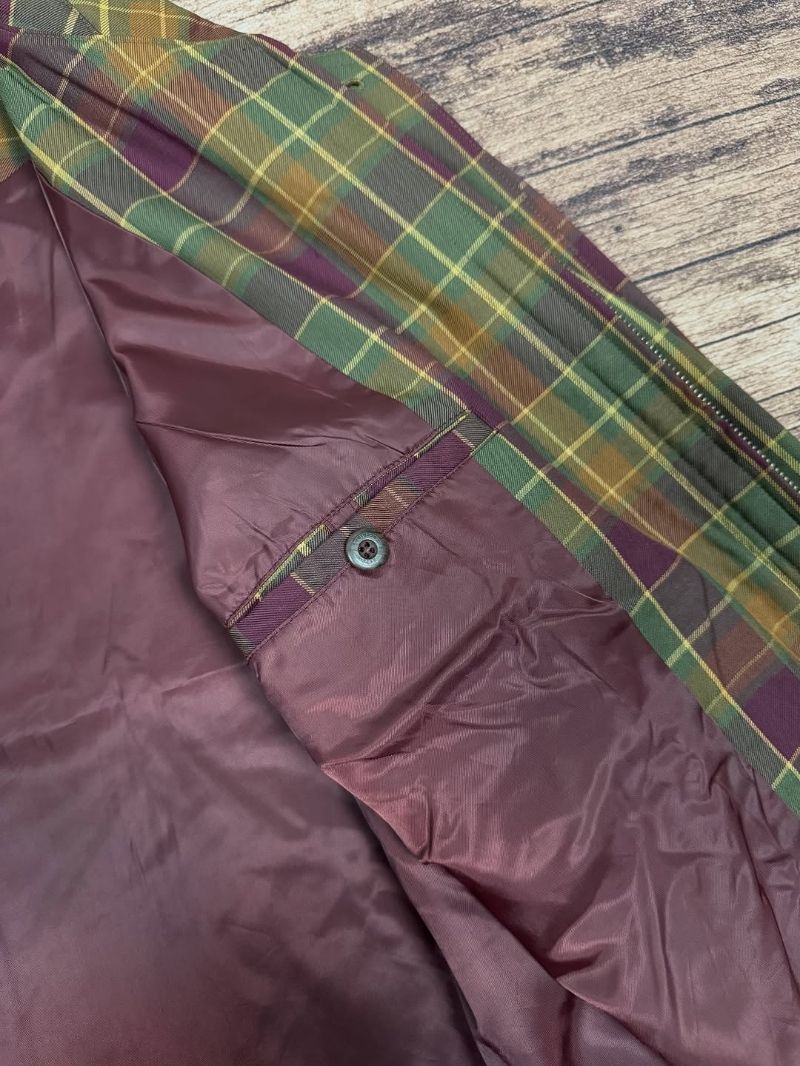 sergio tacchini tartan work jacket #JLJK62, foto 5