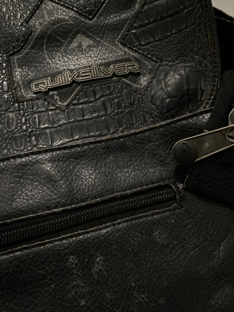 Quiksilver messenger bag leather, foto 7