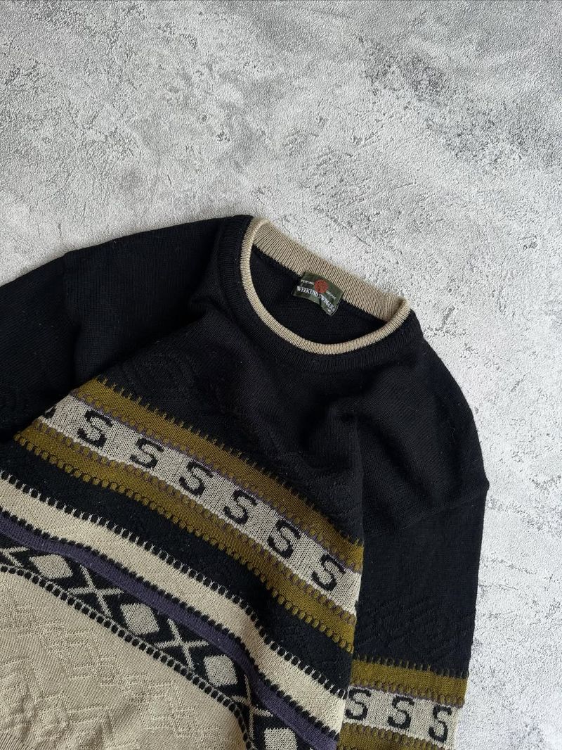 Weekend Swinger Knitwear Vintage Textured Patterned, foto 3