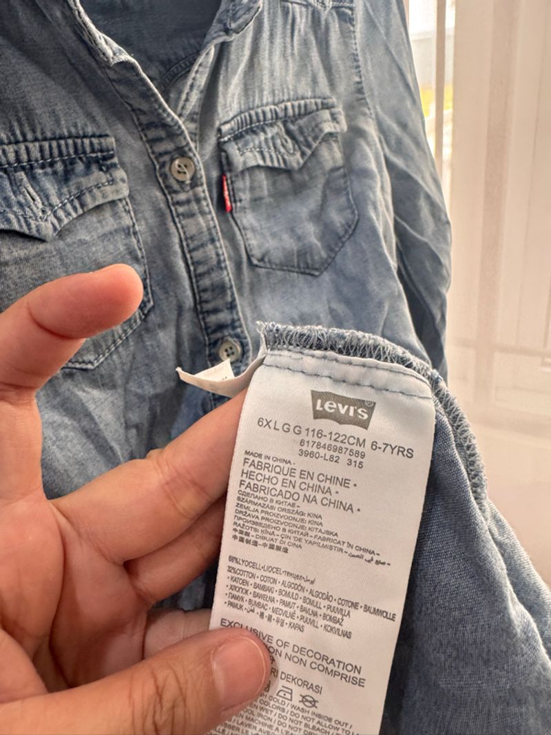 Dress anak perempuan Levis, foto 4