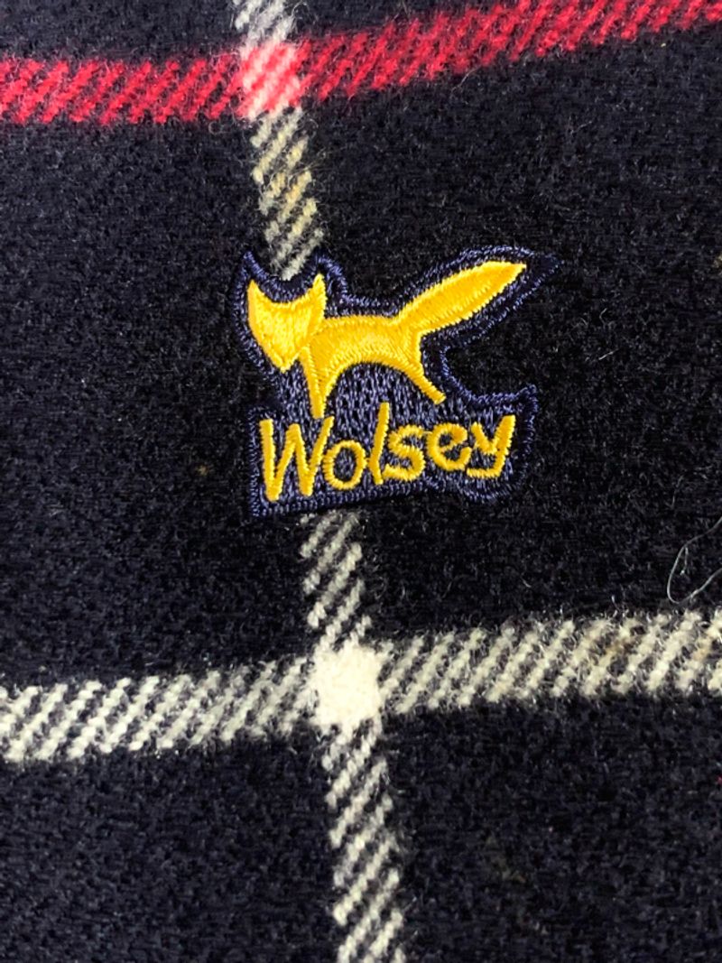 Wool plaid tartan jacket By Wolsey, foto 6
