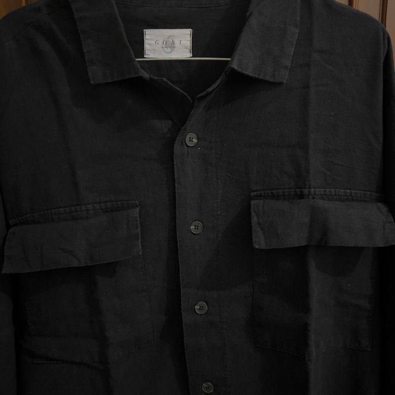 Kemeja Oversize korea Lengan Panjang, foto 3