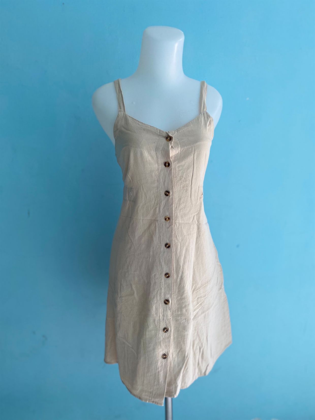 Batik Midi dress Wanita gray, foto 3