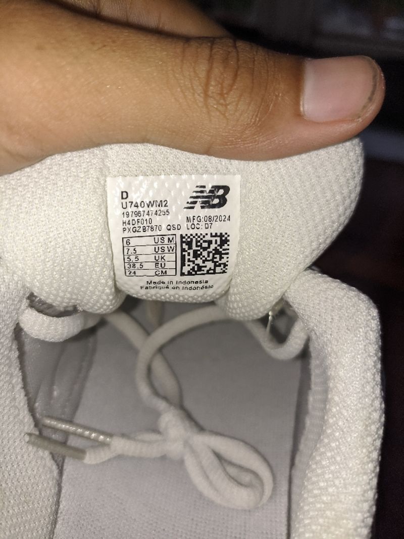 New balance 740 white silver, foto 5