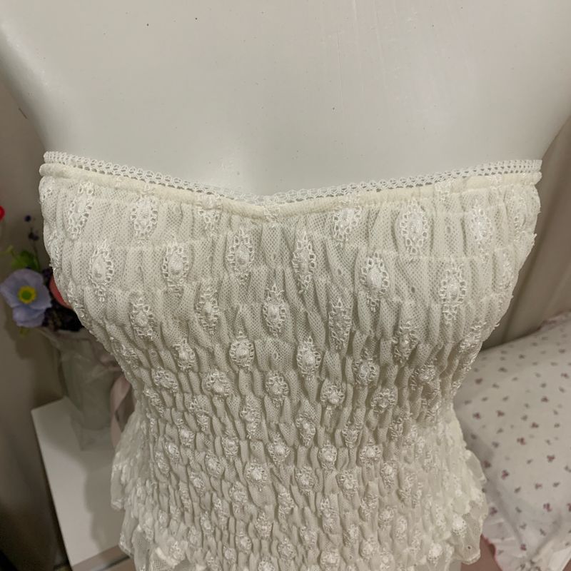 Strapless Ruffle Tube Top, foto 6