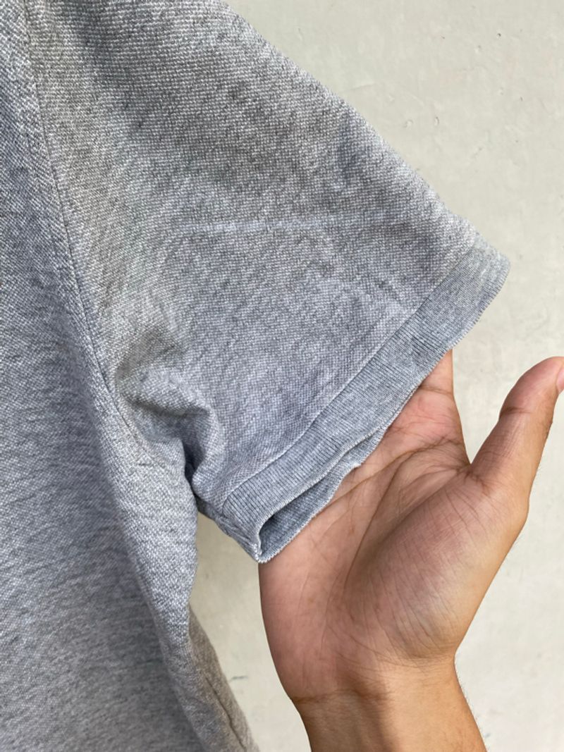 Polo Shirt Uniqlo Grey Basic, foto 4
