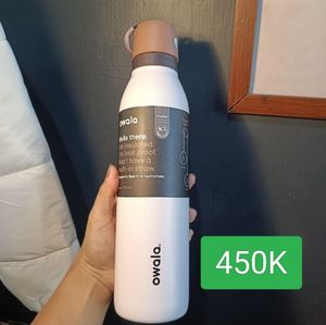 Owala Tumbler botol minum putih stainles steel 24 oz