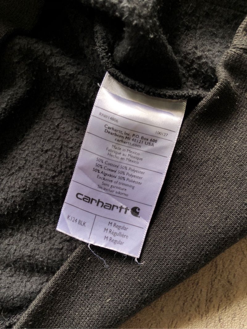 Carhartt sweatshirt K124BLK, foto 5