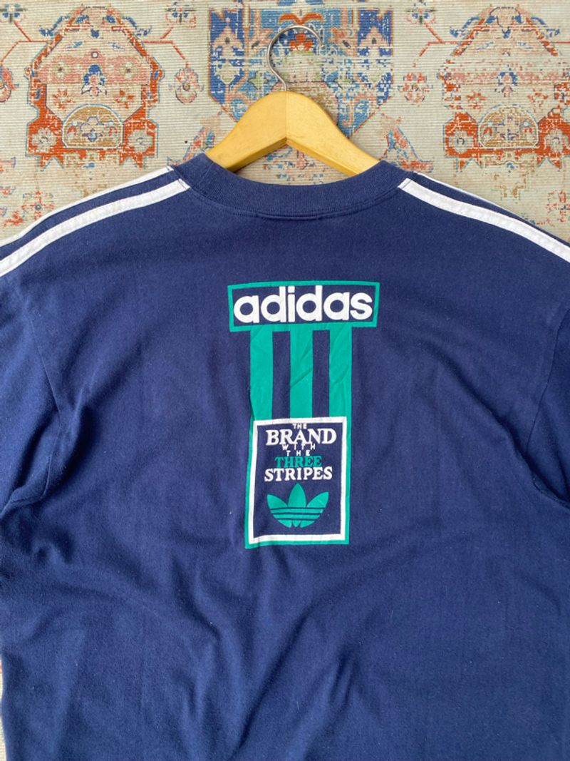 90s ringer tee adidas, foto 4