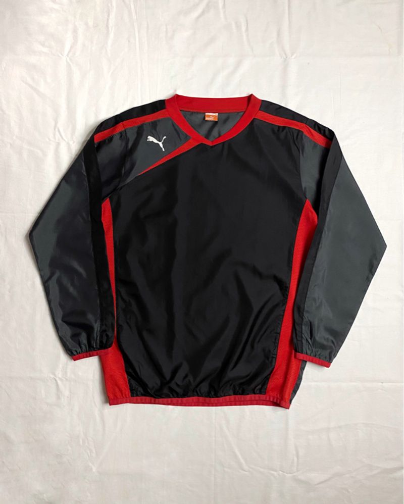Puma Big Logo Colorblock Pullover Windbreaker Jacket Longsle, foto 2