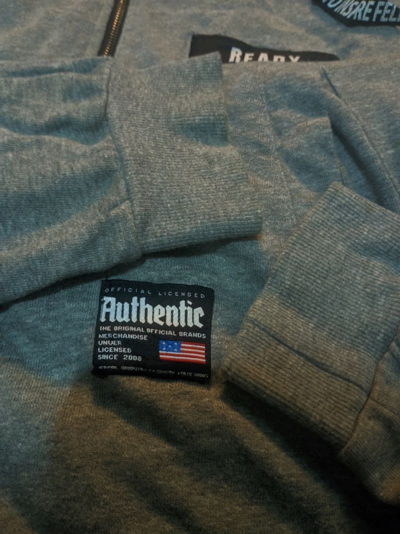 Feltics zip hoodie gray, foto 3