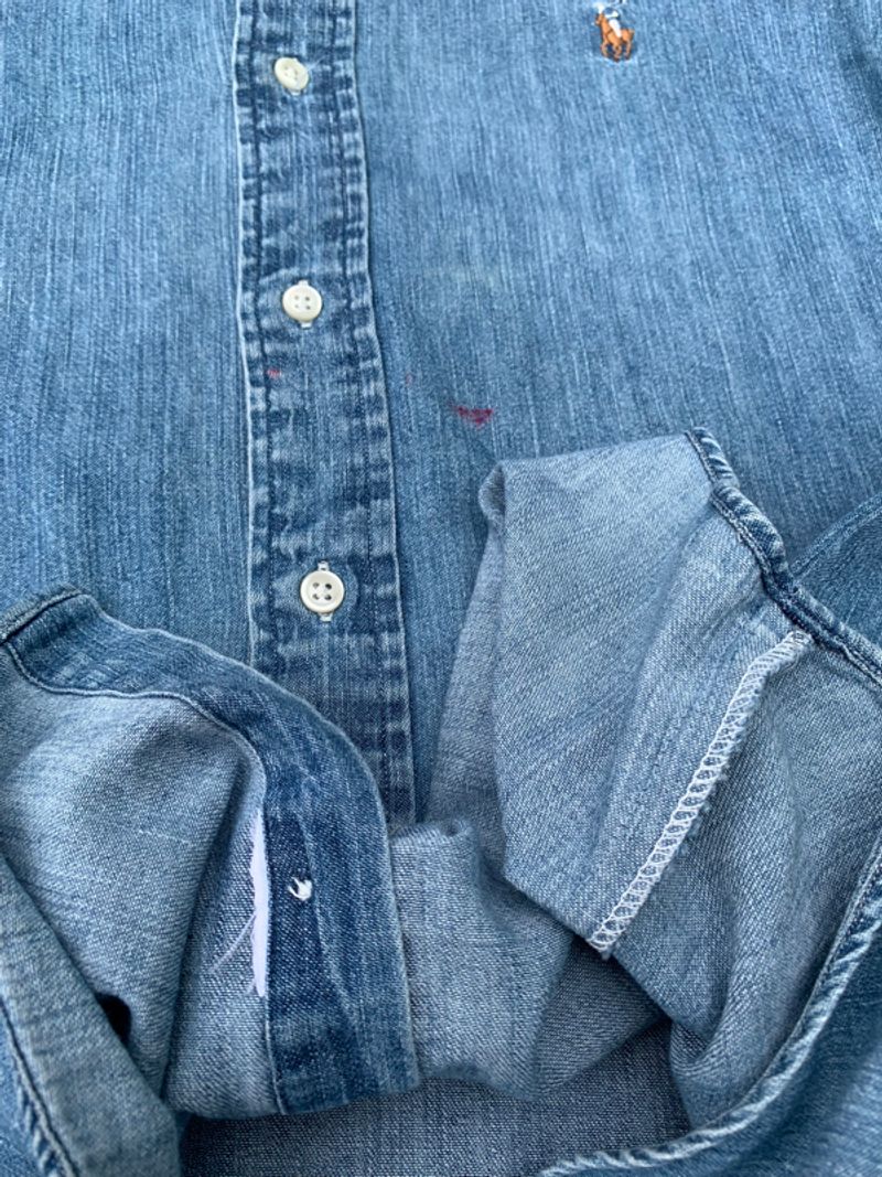 Kemeja Denim Ralph Lauren, foto 5
