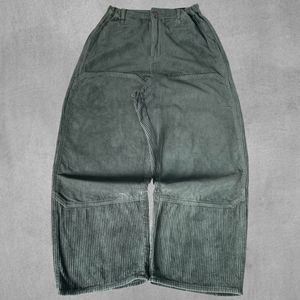 Double knee corduroy baggy