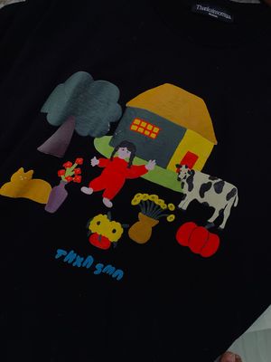 🖤 THANKSINSOMNIA FARM GRAPHIC TEE