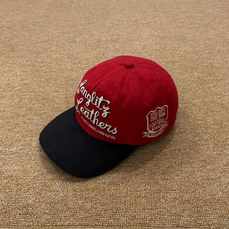 Vintage Langlitz Leather Cap Hats, foto 2