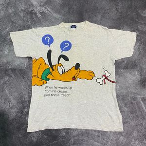 Vintage Mickey mouse pluto tee