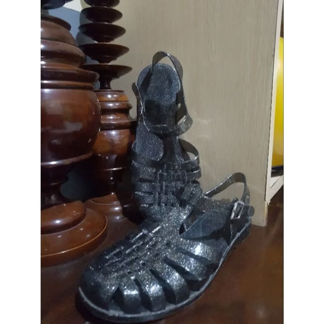 Casual Sandals & slide Wanita black